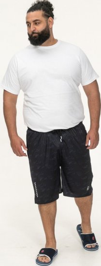 D555 Woking Dry Wear Fully Elasticated Polyester Shorts Navy - Sportbekleidung & outdoor - Sportbekleidung in große größen für herren