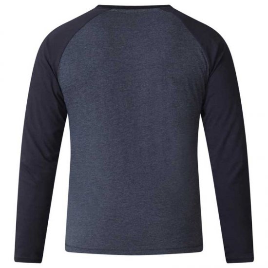 D555 Neill Long Sleeve T-shirt Black - Herren-T-shirts - Herren-T-Shirts in großen Größen