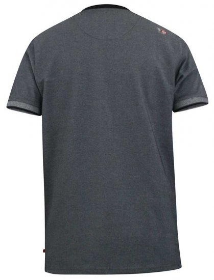 D555 Owen Colorless Polo Charcoal - Polo-shirts für herren - Polo-Shirts für Herren in großen Größen