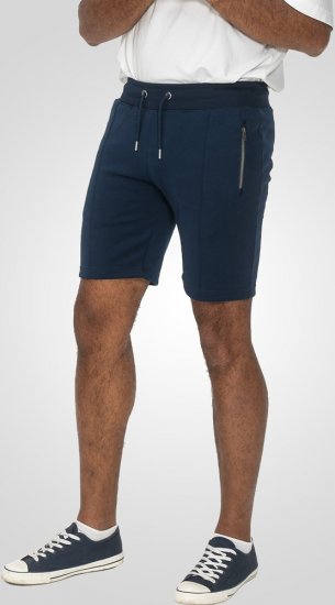D555 Spalding Elasticated Waist Interlock Shorts Navy - Jogginghosen für herren - Jogginghosen für Herren in großen Größen