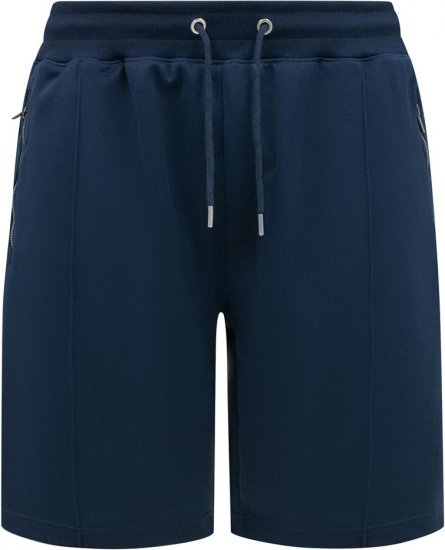 D555 Spalding Elasticated Waist Interlock Shorts Navy - Jogginghosen für herren - Jogginghosen für Herren in großen Größen