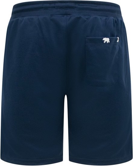 D555 Spalding Elasticated Waist Interlock Shorts Navy - Jogginghosen für herren - Jogginghosen für Herren in großen Größen