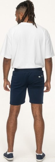 D555 Spalding Elasticated Waist Interlock Shorts Navy - Jogginghosen für herren - Jogginghosen für Herren in großen Größen