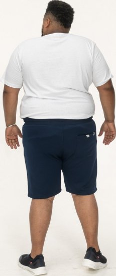 D555 Spalding Elasticated Waist Interlock Shorts Navy - Jogginghosen für herren - Jogginghosen für Herren in großen Größen