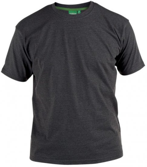 D555 Flyers Crew Neck T-shirt Anthrazit - Herren-T-shirts - Herren-T-Shirts in großen Größen