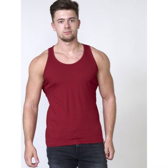 D555 Fabio Tanktop Rot - Herren-T-shirts - Herren-T-Shirts in großen Größen