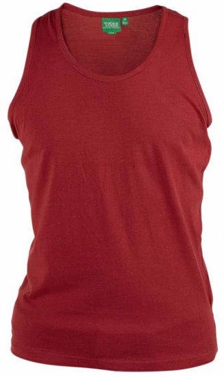 D555 Fabio Tanktop Rot - Herren-T-shirts - Herren-T-Shirts in großen Größen
