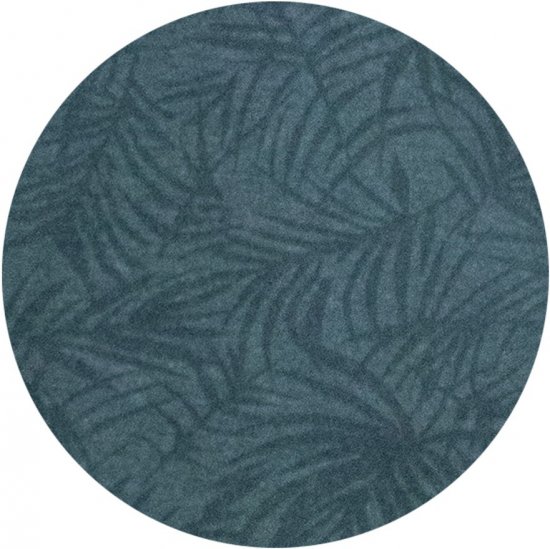 D555 Uttoxeter AOP Leaf Print Short Sleeve Polo Denim - Polo-shirts für herren - Polo-Shirts für Herren in großen Größen