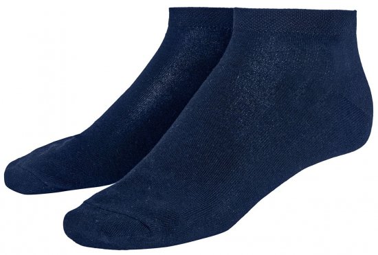 Adamo Anton sneaker-socks Navy 4-pack - Herrenunterwäsche & bademode - Herrenunterwäsche & Bademode in großen Größen