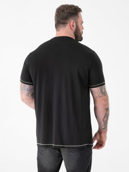 D555 Hugh Official ACDC Highway To Hell T-shirt mit Druck Schwarz - Herren-T-shirts - Herren-T-Shirts in großen Größen