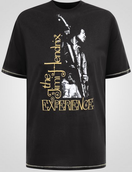 D555 Hugh Official ACDC Highway To Hell T-shirt mit Druck Schwarz - Herren-T-shirts - Herren-T-Shirts in großen Größen