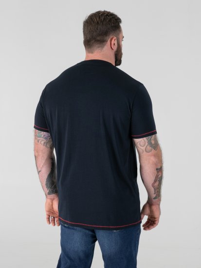 D555 Otto Official Pink Floyd 50th Anniversary T-shirt mit Druck Marineblau - Herren-T-shirts - Herren-T-Shirts in großen Größen