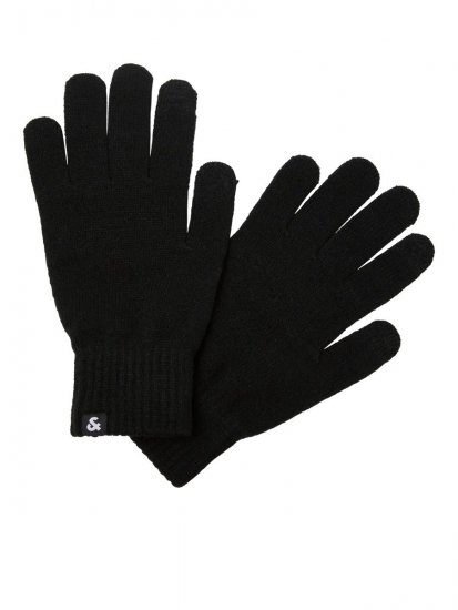 Jack & Jones Barry Strickhandschuhe Schwarz - Handschuhe - 