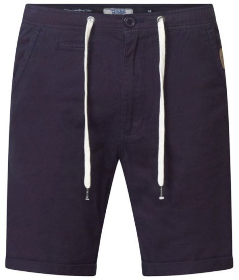 D555 Gareth Drawcord Shorts Navy - Jogginghosen für herren - Jogginghosen für Herren in großen Größen