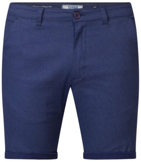 D555 Calvin Stretch Shorts Navy - Herrenshorts - Herrenshorts in großen Größen