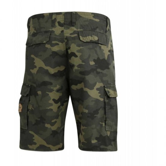 D555 Marty Camo Shorts Green - Herrenshorts - Herrenshorts in großen Größen