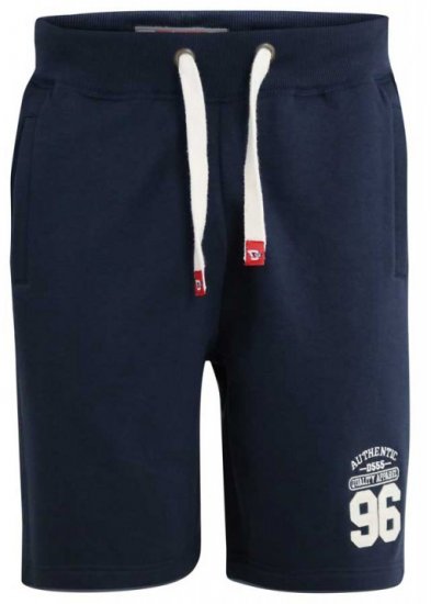 D555 Lindon Jersey Shorts Navy - Jogginghosen für herren - Jogginghosen für Herren in großen Größen