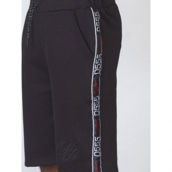 D555 Burlington Couture Jersey Shorts Black - Jogginghosen für herren - Jogginghosen für Herren in großen Größen