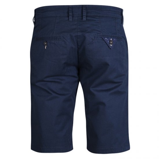 D555 Lopez Stretch Shorts Navy - Herrenshorts - Herrenshorts in großen Größen