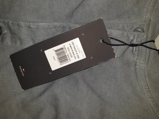 Tommy Hilfiger Long Sleeve Henley Grey - Motleys verrückter April-Sale - 