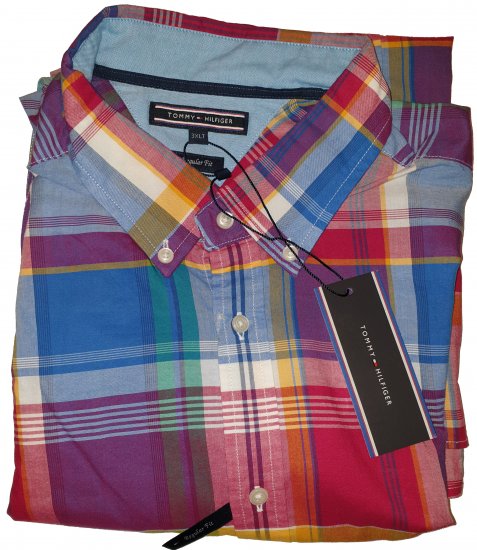 Tommy Hilfiger Renzo Check Shirt - Motleys verrückter April-Sale - 