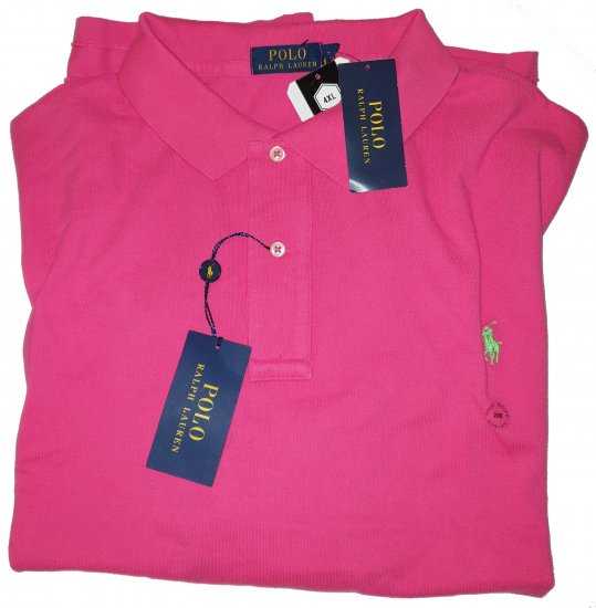 Polo Ralph Lauren TC6D Pink Polo - Motleys verrückter April-Sale - 