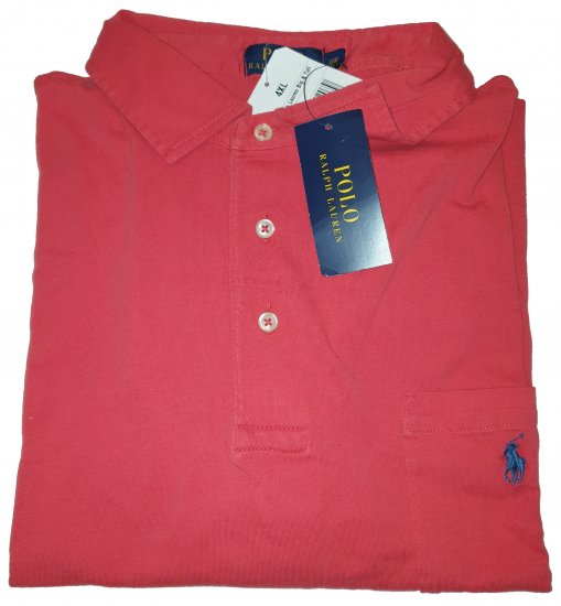 Ralph Lauren TC7I Polo Sunrise Red - Motleys verrückter April-Sale - 