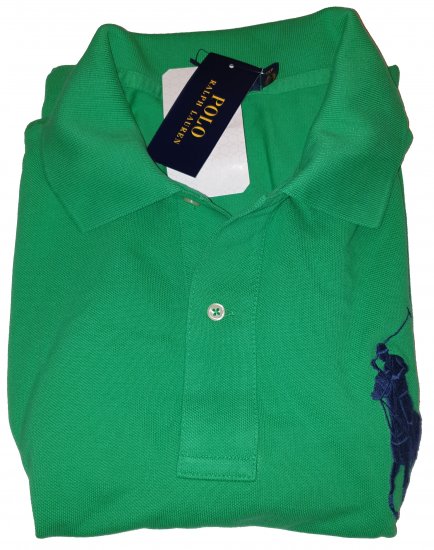Ralph Lauren TC6F Polo Flag Green - Motleys verrückter April-Sale - 