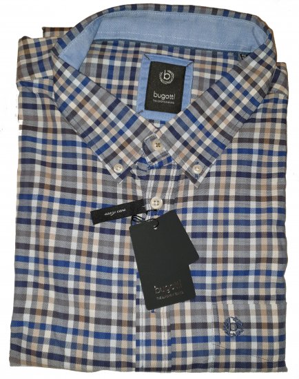 Bugatti 78324 Short Sleeve Shirt - Motleys verrückter April-Sale - 