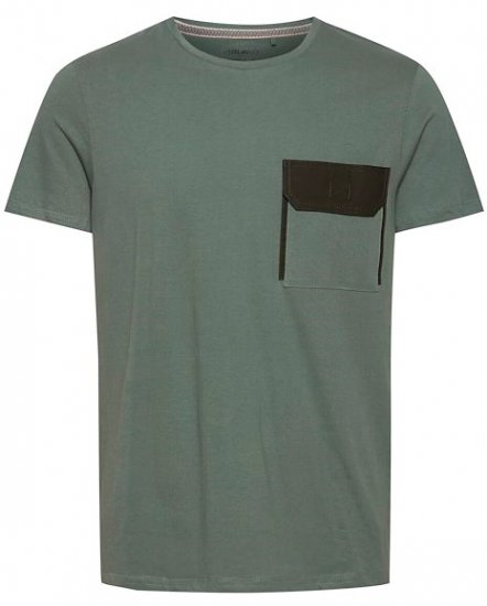 Blend T-Shirt 4243 Duck Green - Herren-T-shirts - Herren-T-Shirts in großen Größen