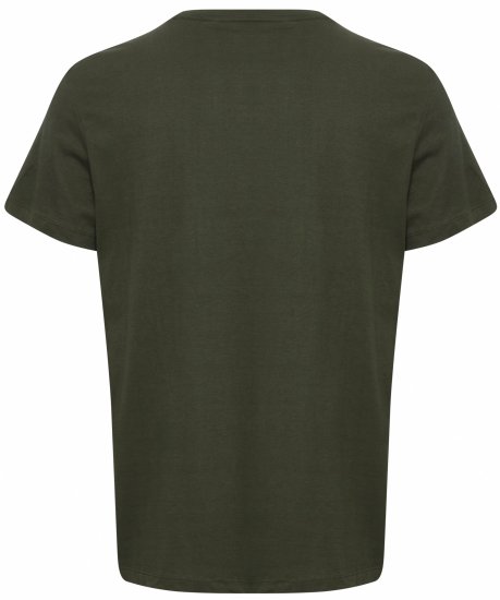 Blend 4795 T-Shirt Forest Night Green - Herren-T-shirts - Herren-T-Shirts in großen Größen