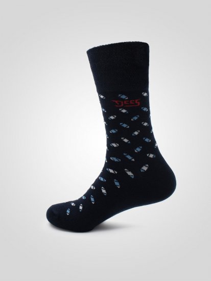 D555 Harold 3 Extra Wide Comfort Fit Socks 3-pack Navy/Denim - Herrenunterwäsche & bademode - Herrenunterwäsche & Bademode in großen Größen
