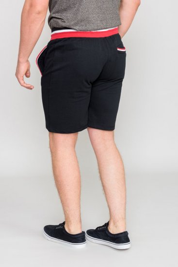 D555 DAGENHAM Jersey Shorts Black - Jogginghosen für herren - Jogginghosen für Herren in großen Größen