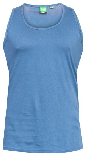 D555 Fabio Tanktop Teal - Herren-T-shirts - Herren-T-Shirts in großen Größen