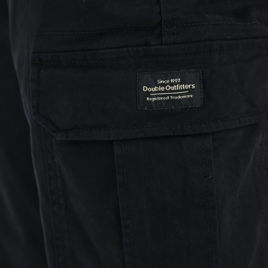Double Outfitters CCP-4130 Cargohose Schwarz - Herren-jeans & -hosen - Herren-Jeans & -Hosen in großen Größen