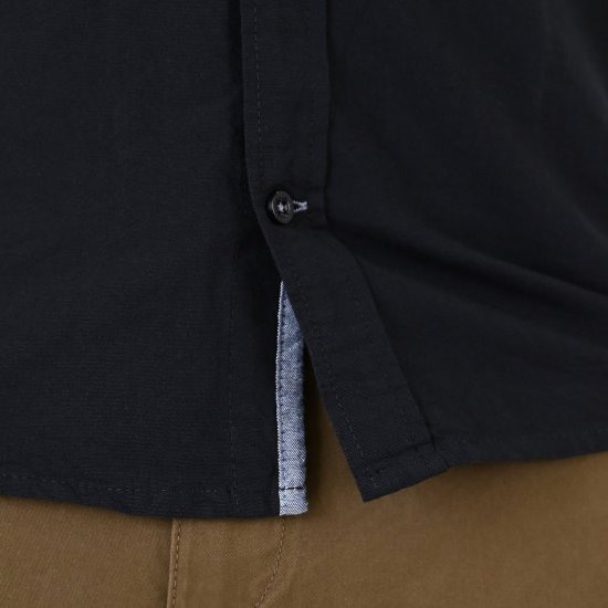 Double Outfitters GS-5225 Oxfordhemd Schwarz - Herrenhemden - Herrenhemden in großen Größen