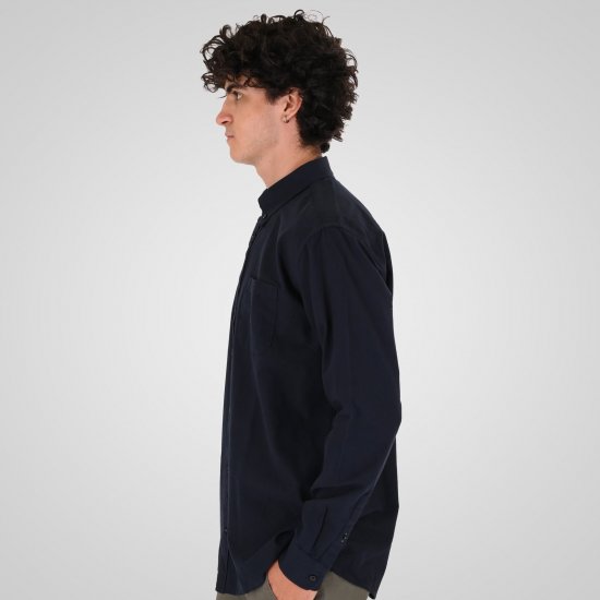 Double Outfitters GS-5225 Oxfordhemd Navyblau - Herrenhemden - Herrenhemden in großen Größen