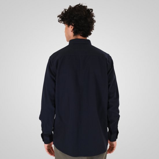 Double Outfitters GS-5225 Oxfordhemd Navyblau - Herrenhemden - Herrenhemden in großen Größen