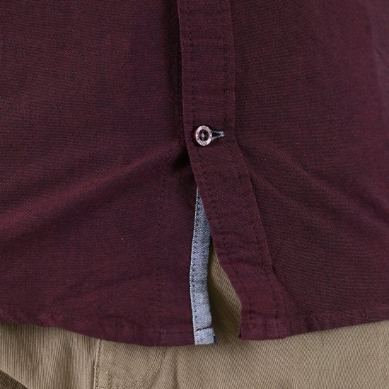 Double Outfitters GS-5225 Oxfordhemd Bordeaux - Herrenhemden - Herrenhemden in großen Größen