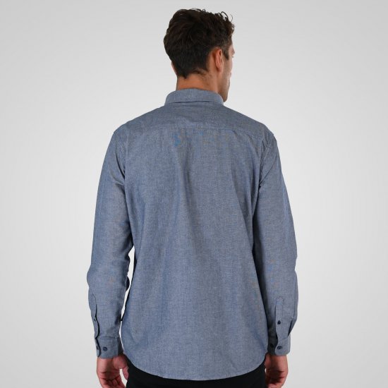 Double Outfitters GS-5225 Oxfordhemd Hellblau - Herrenhemden - Herrenhemden in großen Größen