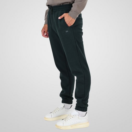 Double Outfitters MPAN-6055 Jogginghose Dunkelgrün - Jogginghosen für herren - Jogginghosen für Herren in großen Größen