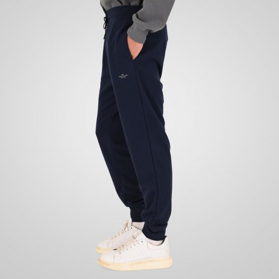 Double Outfitters MPAN-6057 Jogginghose Navyblau - Jogginghosen für herren - Jogginghosen für Herren in großen Größen