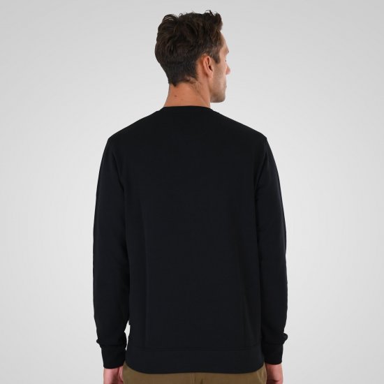 Double Outfitters MTOP-1141 Sweatshirt Schwarz - Herren-sweater und -hoodies - Herren-Sweater und -Hoodies in großen Größen