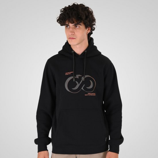 Double Outfitters MTOP-1146 Kapuzenpullover Schwarz - Herren-sweater und -hoodies - Herren-Sweater und -Hoodies in großen Größen