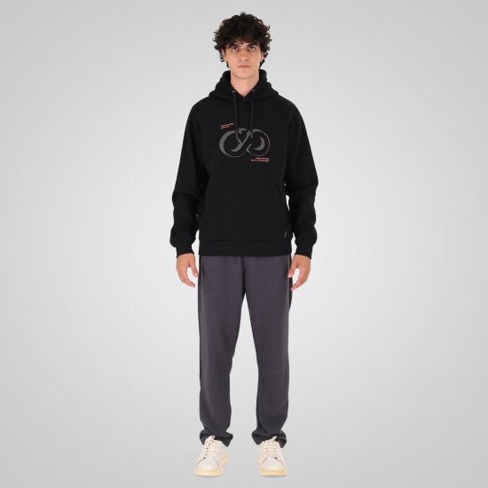 Double Outfitters MTOP-1146 Kapuzenpullover Schwarz - Herren-sweater und -hoodies - Herren-Sweater und -Hoodies in großen Größen