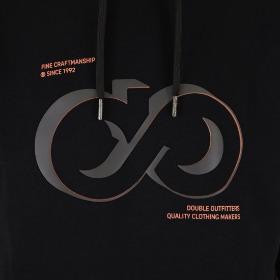 Double Outfitters MTOP-1146 Kapuzenpullover Schwarz - Herren-sweater und -hoodies - Herren-Sweater und -Hoodies in großen Größen