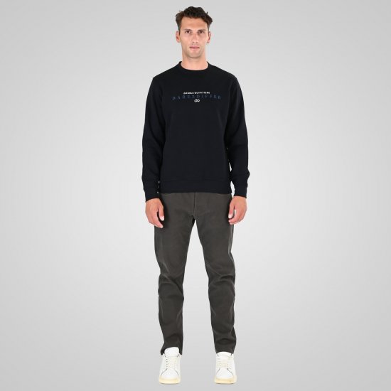 Double Outfitters MTOP-1151 Sweatshirt Schwarz - Herren-sweater und -hoodies - Herren-Sweater und -Hoodies in großen Größen