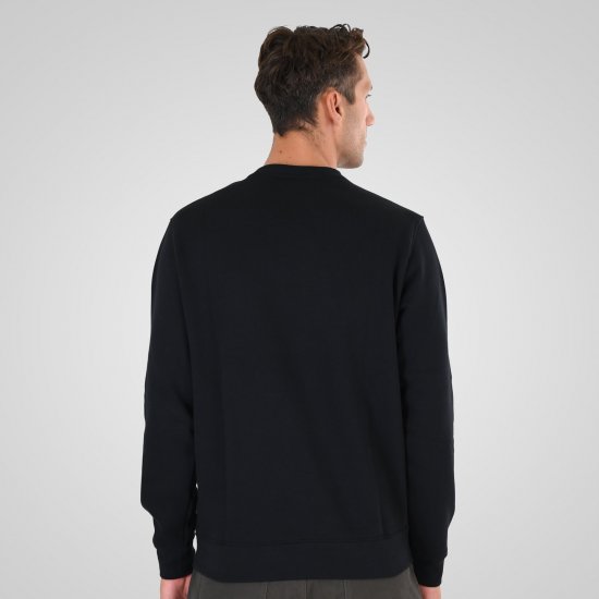 Double Outfitters MTOP-1151 Sweatshirt Schwarz - Herren-sweater und -hoodies - Herren-Sweater und -Hoodies in großen Größen