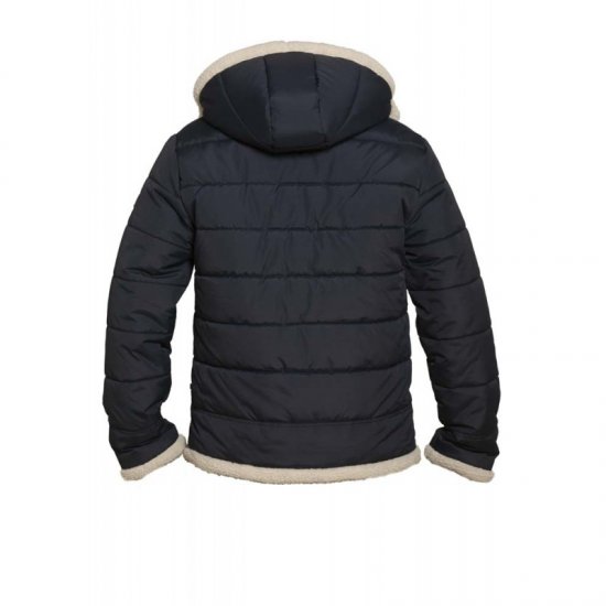 D555 Hudson Hooded Puffer Jacket Navy - Herren jacken - Herren Jacken in großen Größen