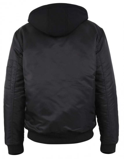 D555 Poppleford Bomber Jacket With Detachable Fleece Hood - Herren jacken - Herren Jacken in großen Größen